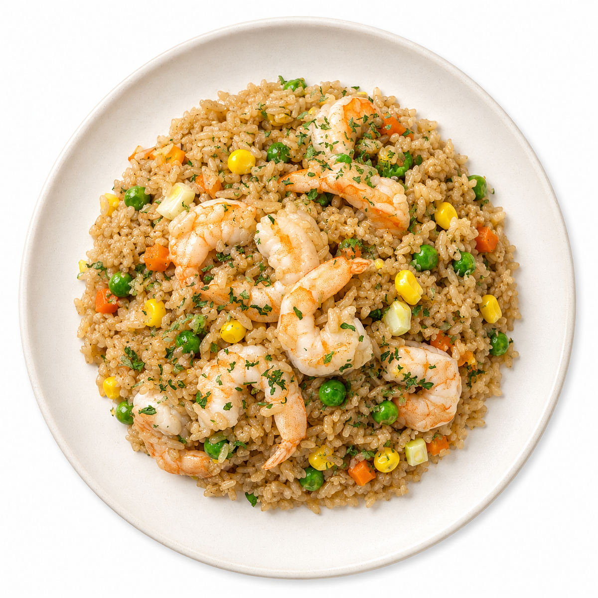 Shrimp Vegetable Fried Rice (4 Servings)