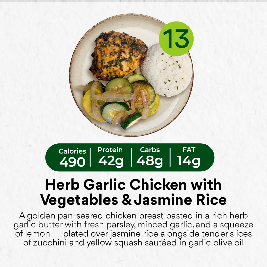 EXCLUSIVE 5 (+ 1 FREE) MEAL PLAN