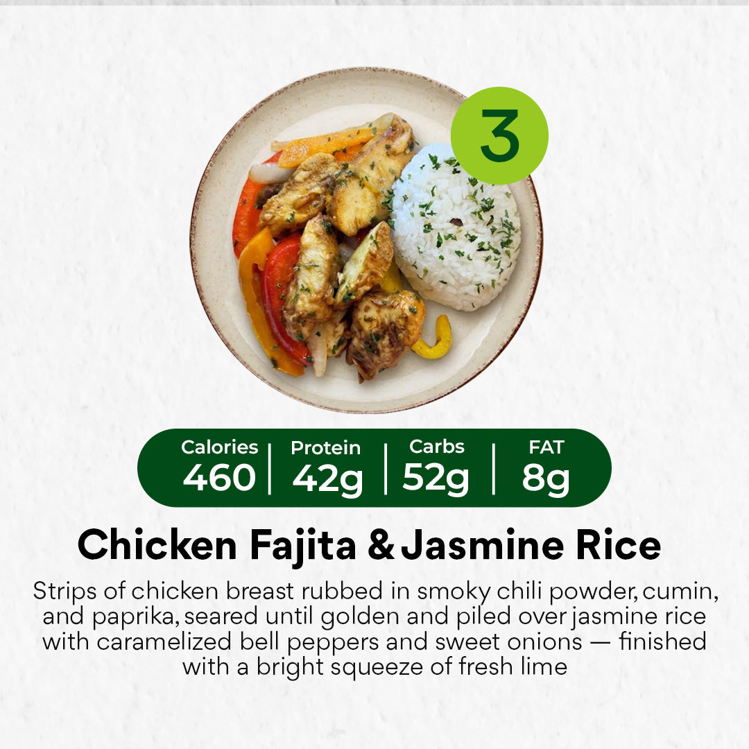 EXCLUSIVE 5 (+ 1 FREE) MEAL PLAN