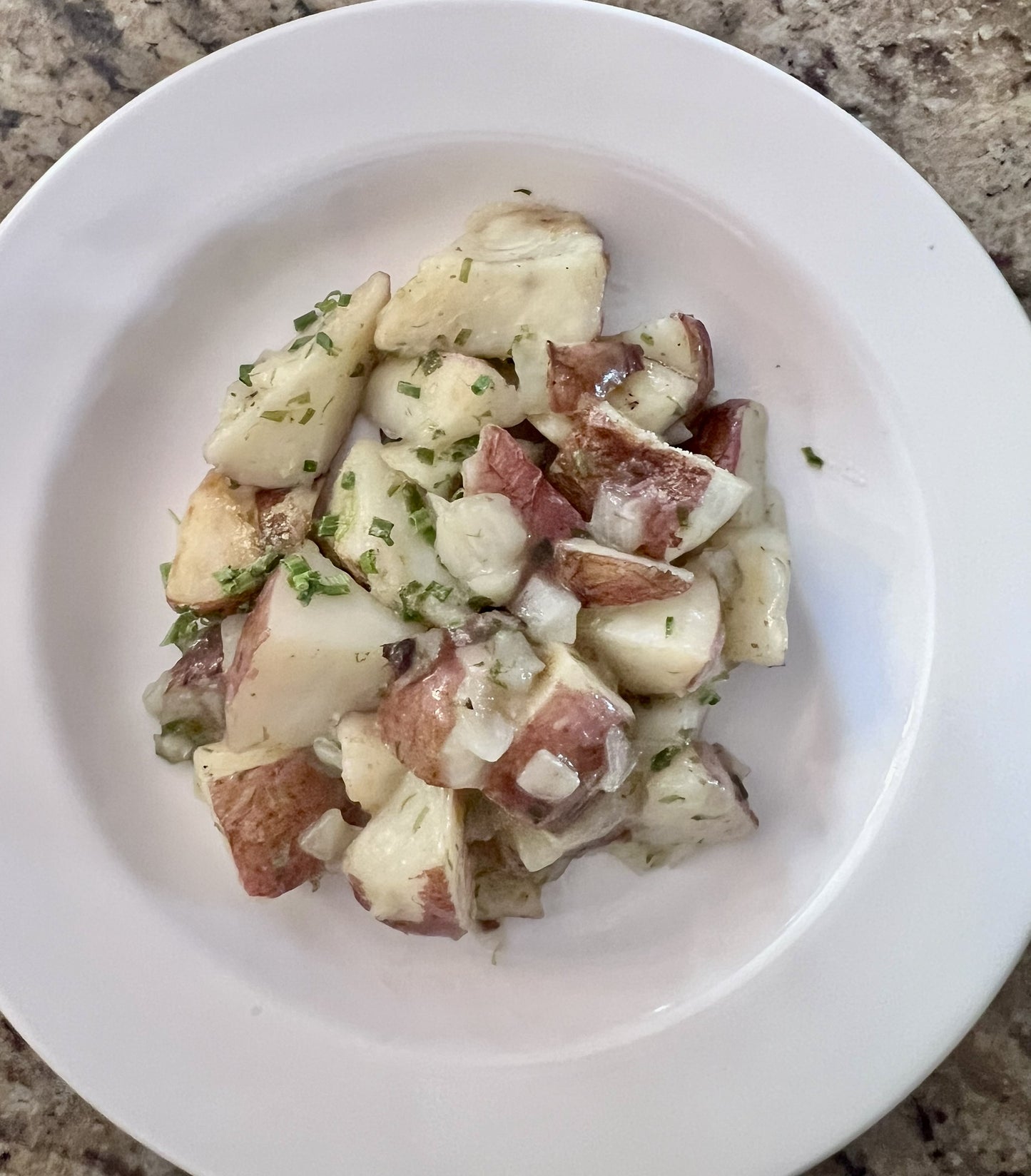 GARLIC CHIVE ROASTED POTATOES