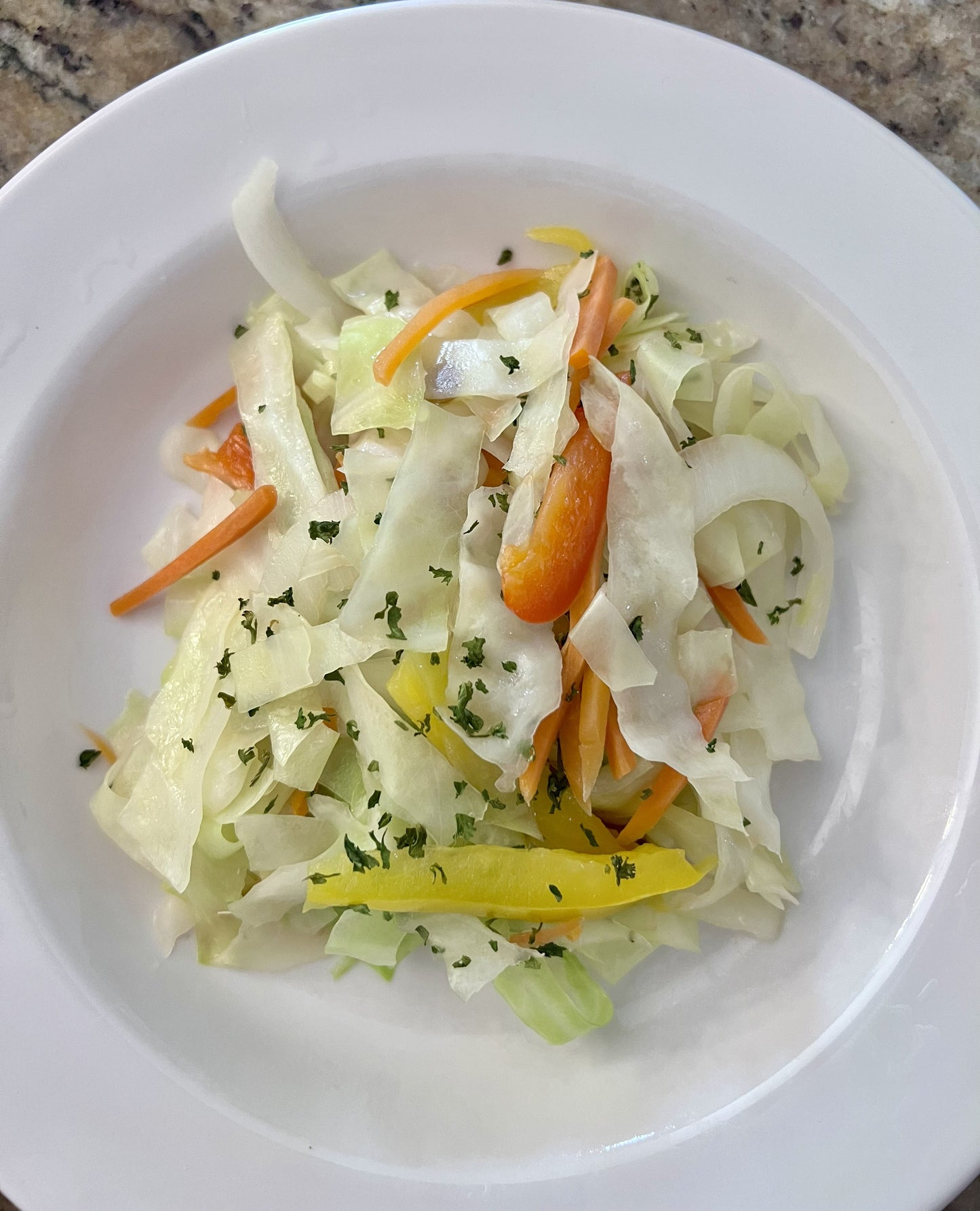 STEAMED CABBAGE